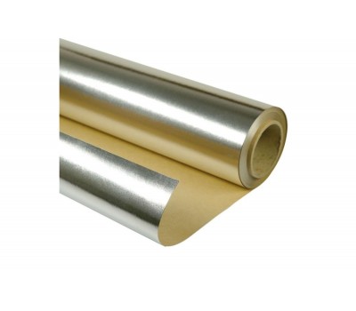 Алюминиевая фольга на бумажной основе для бани, по 18 м2 цена за рулон