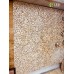 Предлагаем к покупке большое панно на стену или потолок в баню из спилов можжевельника 1000x1500 мм
