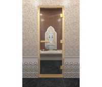 Дверь Хамам В Золотом Профиле